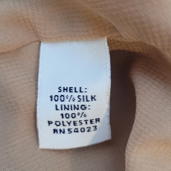 Banana Republic Silk Sleeveless Ruffled Shift Dress - Size 6 - Picture 8 of 10